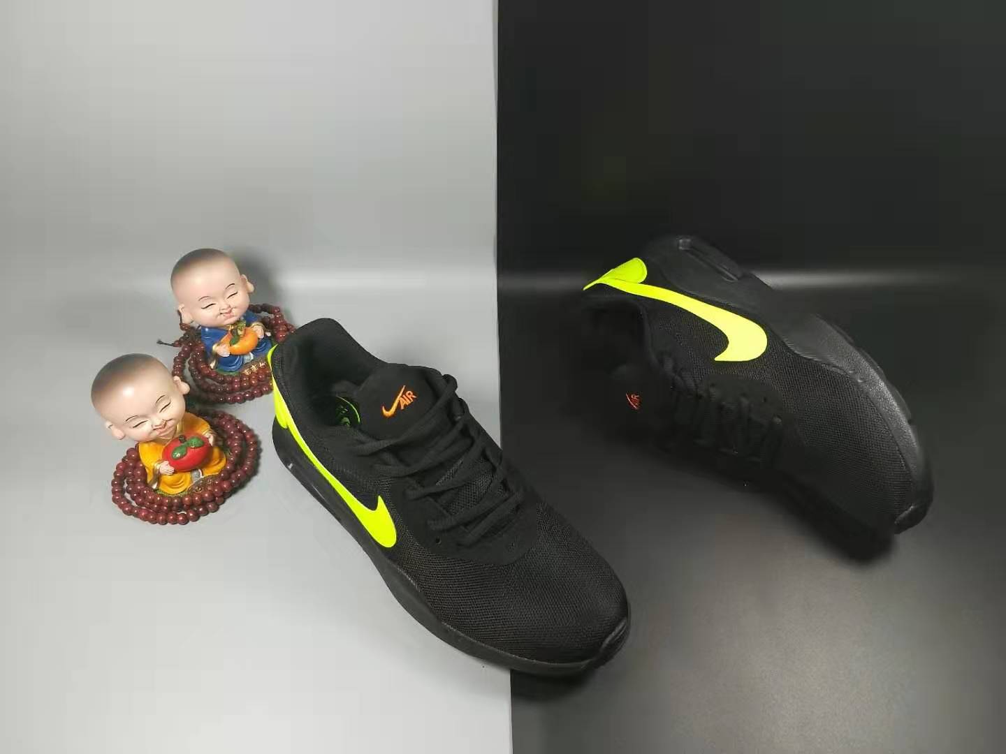 2020 Nike Air Max OKETO WNTR Black Yellow Running Shoes